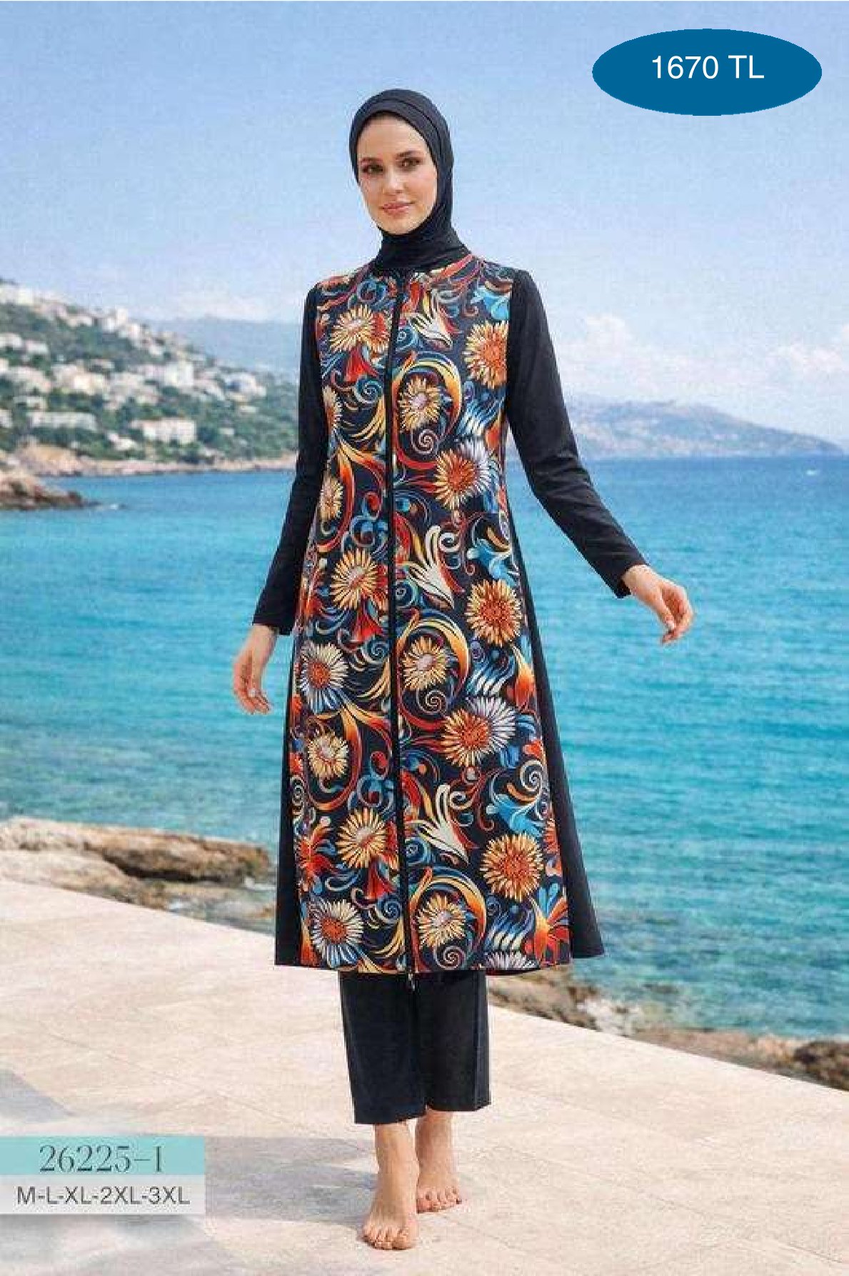 Wholesale Modest & Burkini 26225-1