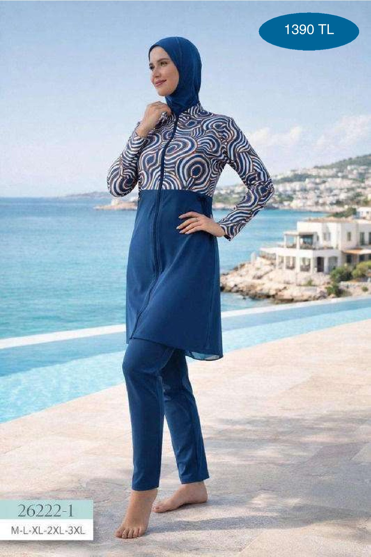 Wholesale Modest & Burkini 26221-2