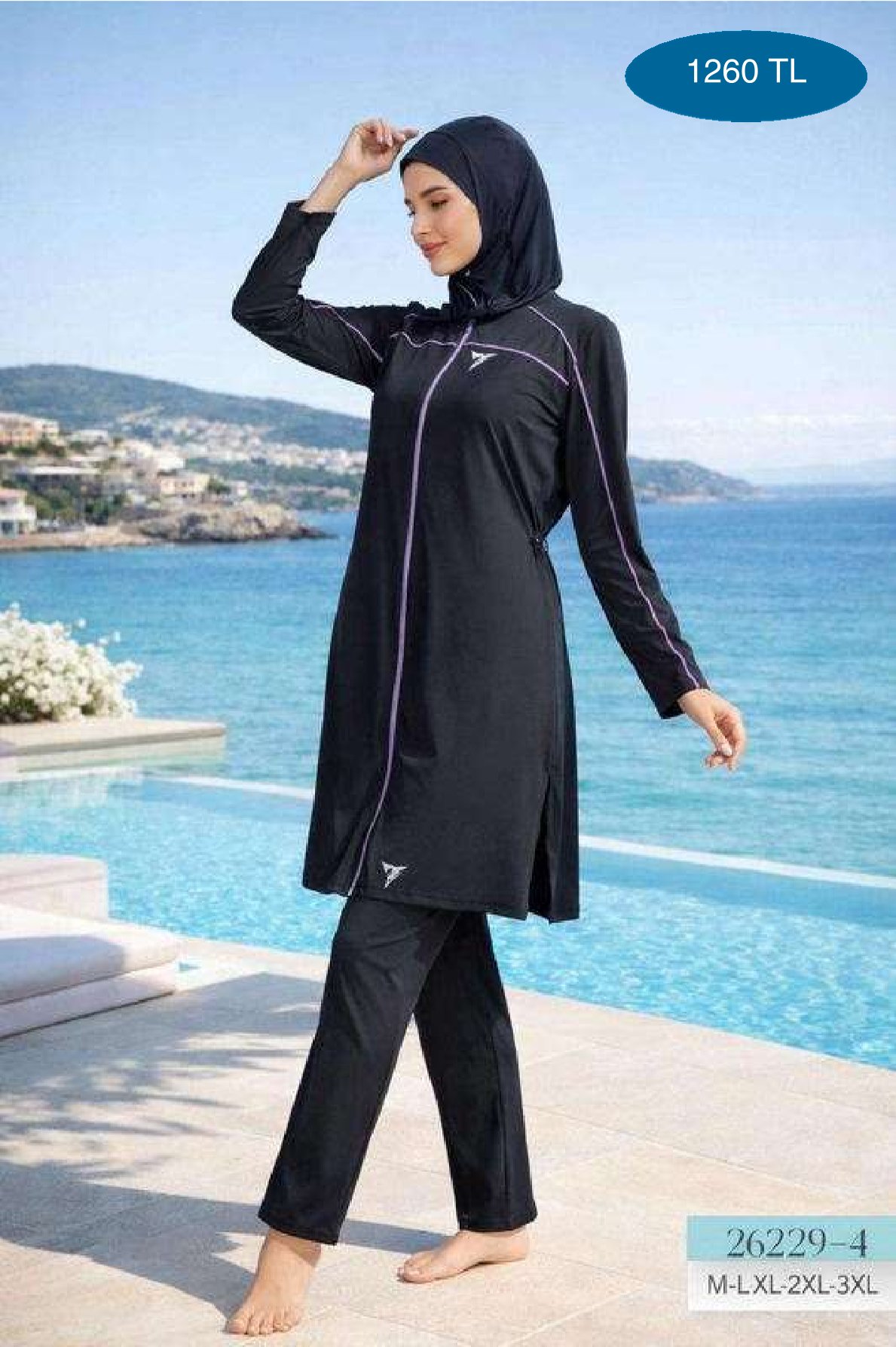 Wholesale Modest & Burkini 26229-4