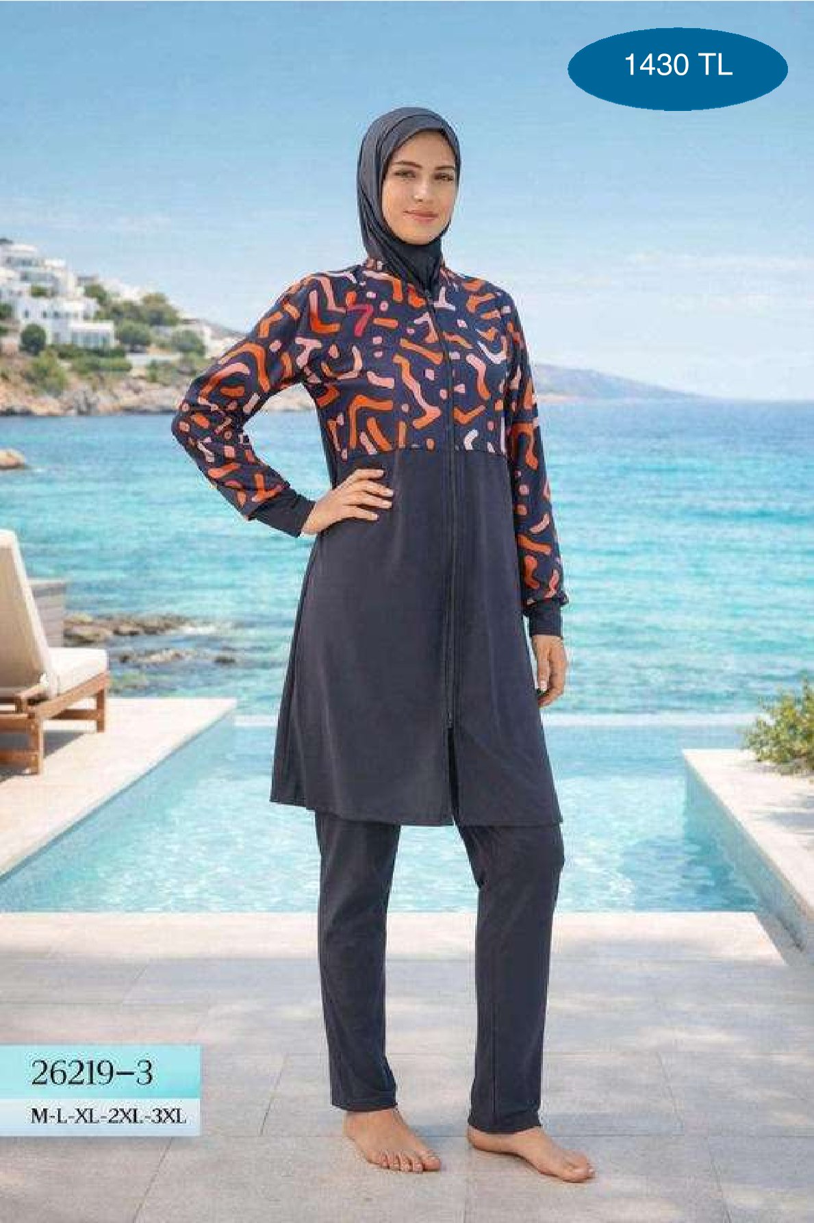 Wholesale Modest & Burkini 26219-2