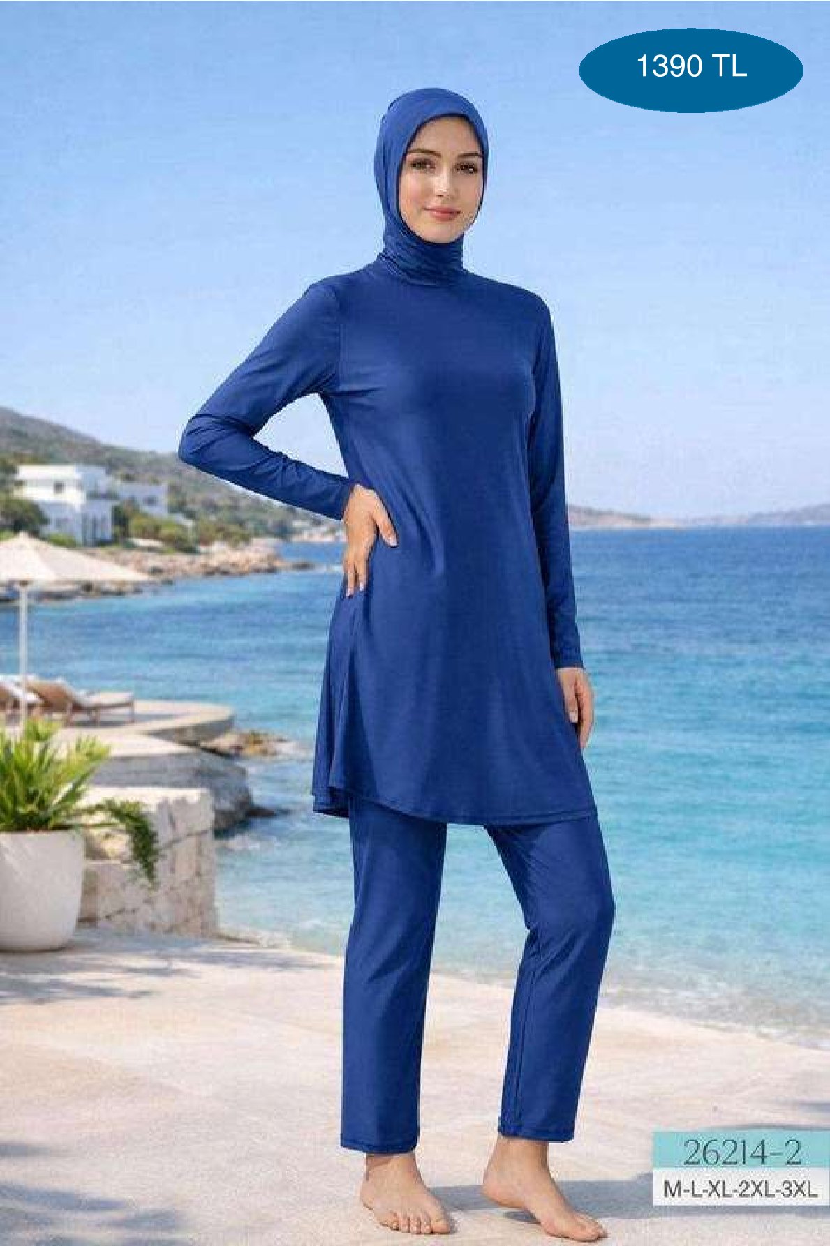 Wholesale Modest & Burkini 26213-1