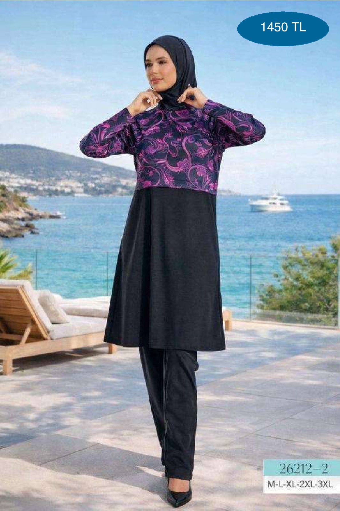 Wholesale Modest & Burkini 26210-1
